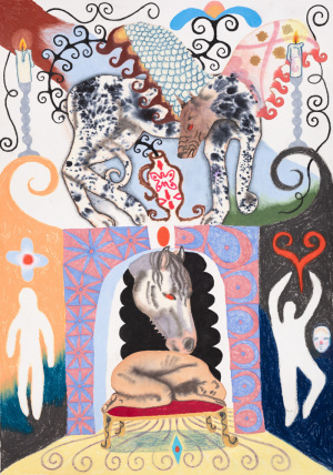 comforted-by-a-horse